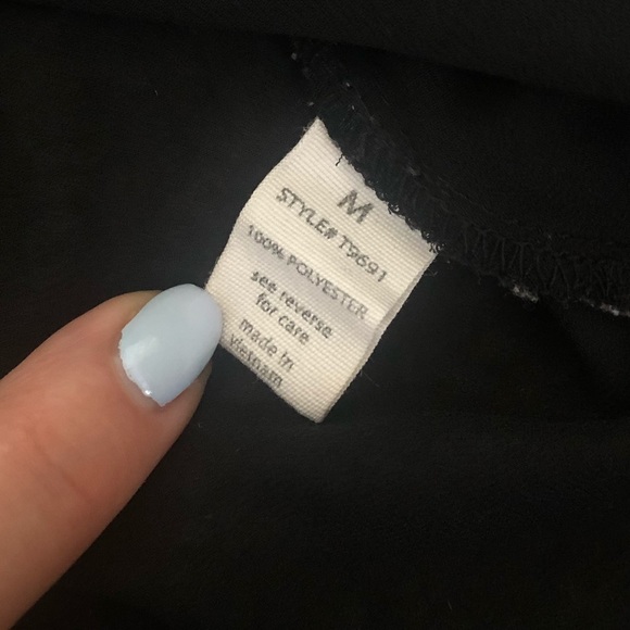 Black Sheer Tank Top - Picture 3 of 4